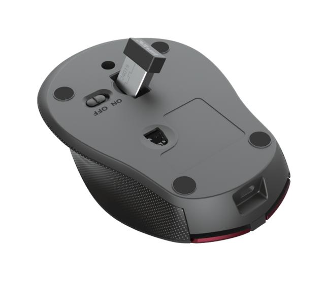 Мишка TRUST Zaya Wireless Rechargeable Mouse Red