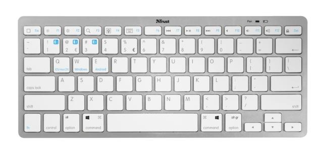Клавиатура TRUST Nado Wireless Bluetooth Keyboard