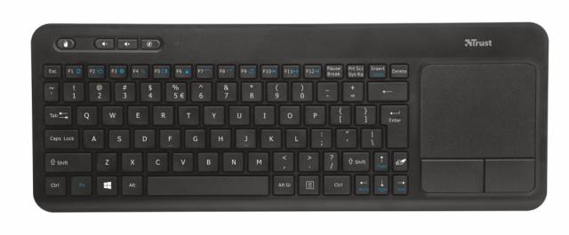 Клавиатура TRUST Veza Wireless Touchpad Keyboard