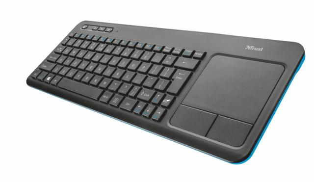 Клавиатура TRUST Veza Wireless Touchpad Keyboard