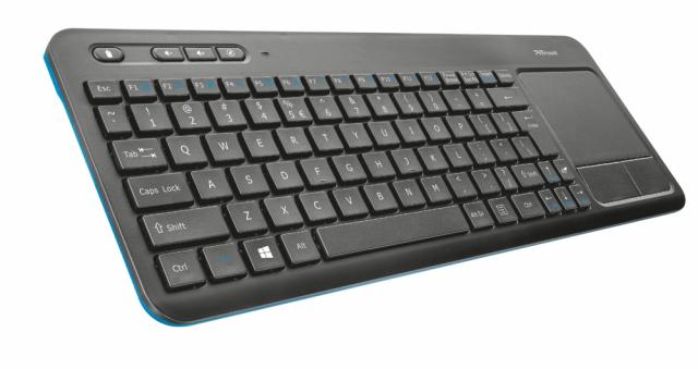 Клавиатура TRUST Veza Wireless Touchpad Keyboard