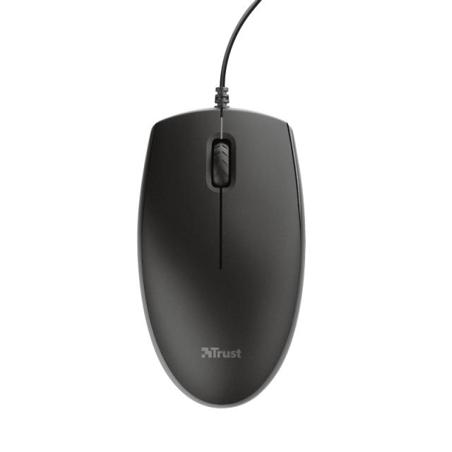 Комплект клавиатура и мишка Trust Primo, USB, черни