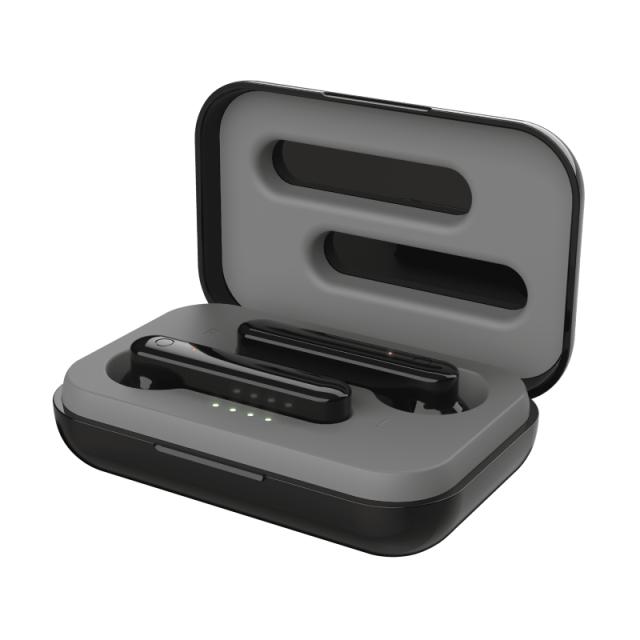 Слушалки Trust Primo Touch Bluetooth, микрофон, с кутия за зареждане, Черен