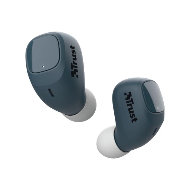 Слушалки TRUST Nika Compact Bluetooth Earphones Blue