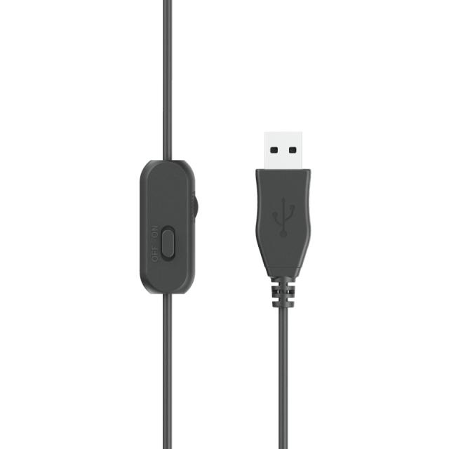 Слушалки Trust Ozo, микрофон, USB, черни