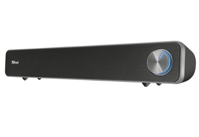 Soundbar система Trust Arys, 2.1, AUX, USB, 12W