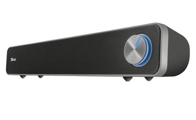 Soundbar система Trust Arys, 2.1, AUX, USB, 12W