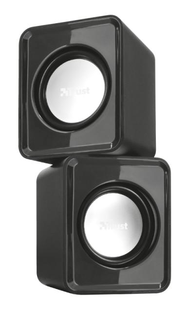 Тонколони TRUST Leto Speaker Set, 2.0, 3W, USB, черни