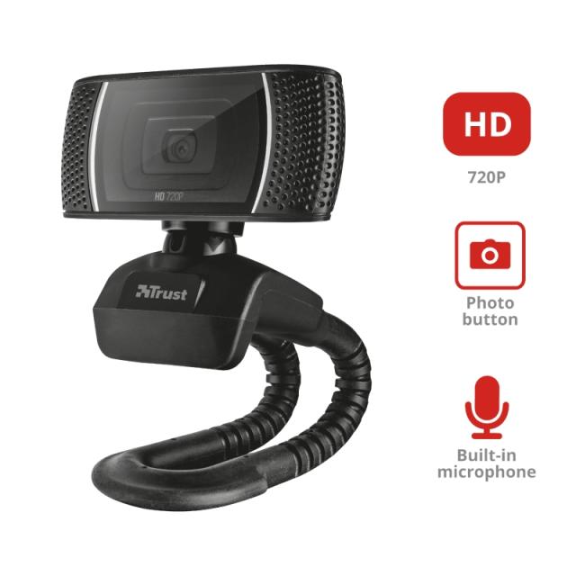 Камера TRUST Trino HD 720P Webcam