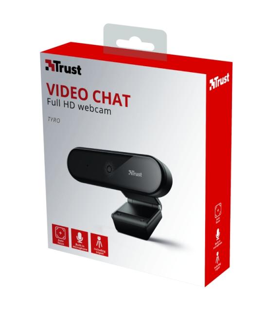 Камера TRUST Tyro Full HD 1080P Webcam
