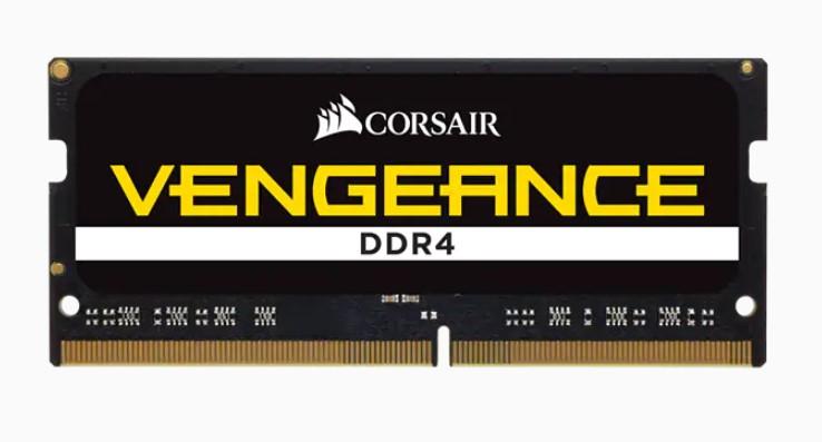CORAIR 8GB DDR4 2666MHz 1x260 SoDimm Unbuffered 18-19-19-39 Black PCB 1.2VC CMSX8GX4M1A2666C18