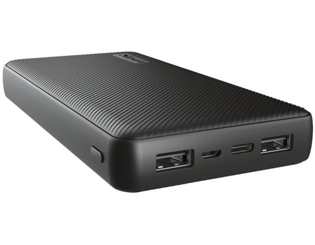 Външна батерия TRUST Primo Fast Powerbank 20 000 mAh, Черен