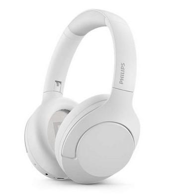 Слушалки Philips TAH8506WT/00, безжични, Bluetooth, микрофон, Бели