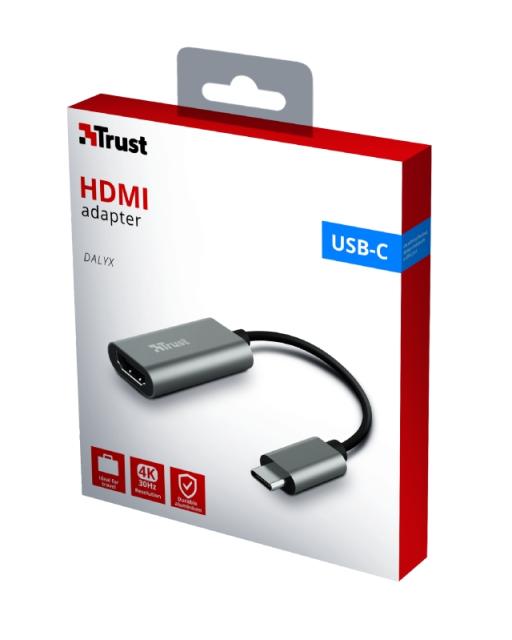 Адаптер TRUST Dalyx USB-C HDMI Adapter