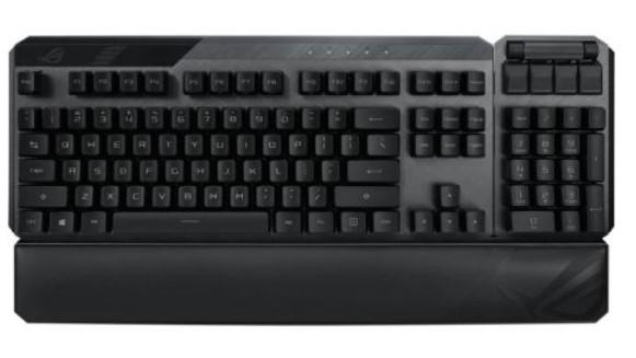 ASUS ROG Claymore II TKL Wireless RGB Modular Gaming Keyboard Black 90MP01W0-BKUA01