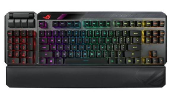 ASUS ROG Claymore II TKL Wireless RGB Modular Gaming Keyboard Black 90MP01W0-BKUA01