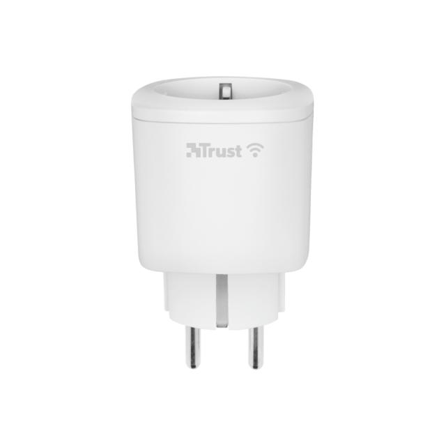 Смарт контакт TRUST Smart WiFi Socket 3500W 16A