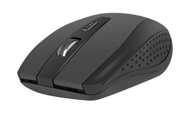 Комплект клавиатура и мишка uGo ETNA CW110, безжични, черни