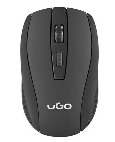 Комплект клавиатура и мишка uGo ETNA CW110, безжични, черни