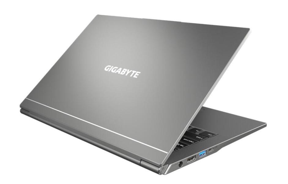 Лаптоп GIGABYTE U4 14.0" FHD IPS, Intel i5-1155G7 2.5GHz ,2x8GB DDR4, 512GB SSD, Intel Iris XE, Free DOS