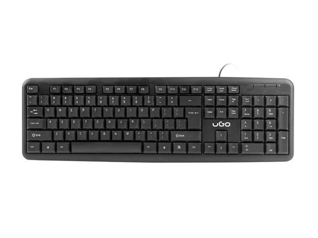 Клавиатура uGo Keyboard Askja K110 US Layout Wired