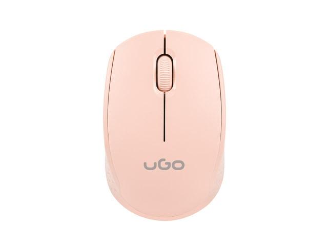 Мишка uGo Mouse Pico MW100 Wireless Optical 1600DPI Pink