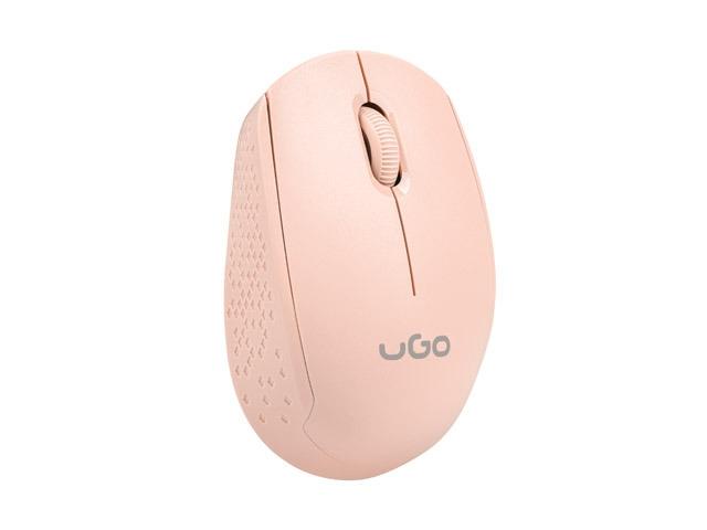 Мишка uGo Mouse Pico MW100 Wireless Optical 1600DPI Pink