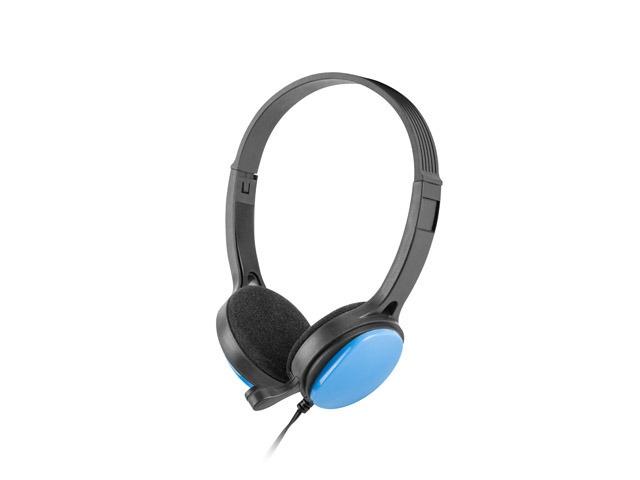 Слушалки uGo USL-1222, микрофон, 3.5 mm jack, Сини