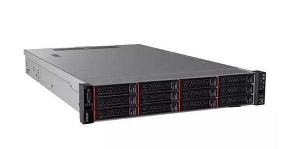 Сървър Lenovo ThinkSystem SR590, Intel Xeon 4210R 10C 2.4/3.2 GHz 13.75MB Cache noRAM, 8x2.5in 930-8i 2x1Gb RJ45, Free DOS, 1x750W XCC Ent 7X99A08VEA_1PSU