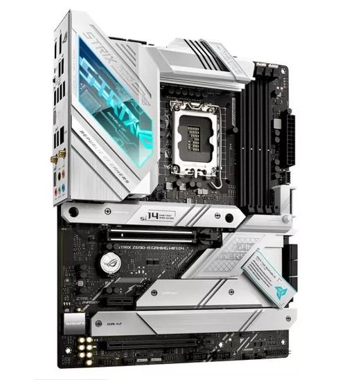 Дънна платка Asus ROG Strix Z690-A Gaming WIFI D4, Z690, LGA 1700, DDR4, PCI-E 5.0, 6x SATA 6Gb/s, 4x M.2, 1x USB 3.2 Gen 2x2, Wi-Fi 6, Bluetooth, AURA Sync RGB, ATX