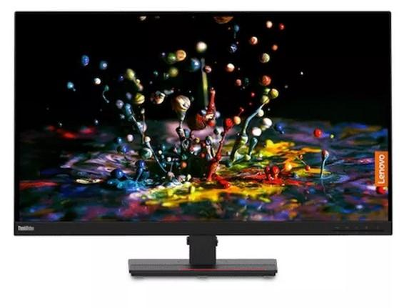 Монитор Lenovo ThinkVision P32p-20, 31.5" (80.1 cm) IPS панел, 4K/UHD, 4ms, 350 cd/m2, DisplayPort, HDMI, USB Hub, LAN