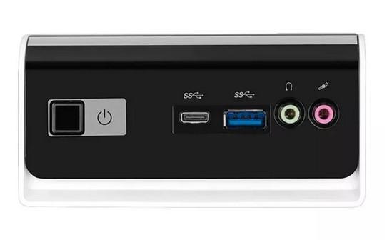 Mini компютър Barebone Gigabyte GB-BLCE-4000C, Intel Celeron N4000 1.1/2.6 GHz, 2x SODIMM DDR4, 1x SATA, LAN, HDMI, VGA