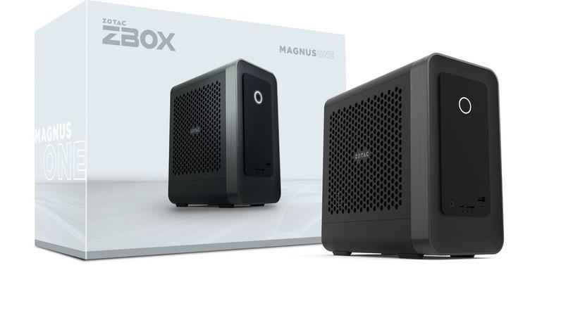 Мини компютър Barebone ZOTAC ZBOX ECM7307LH-BE, Intel Core i7-10700 NVIDIA RTX3070-LHR 2xDDR4 M.2 2.5inch SATA WIFI BT LAN 3xDP HDMI, Free DOS