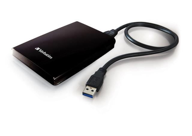 Външен диск Verbatim 2TB 2,5' Store 'n' Go Portable Hard Drive, USB 3.0 - Diamond Black