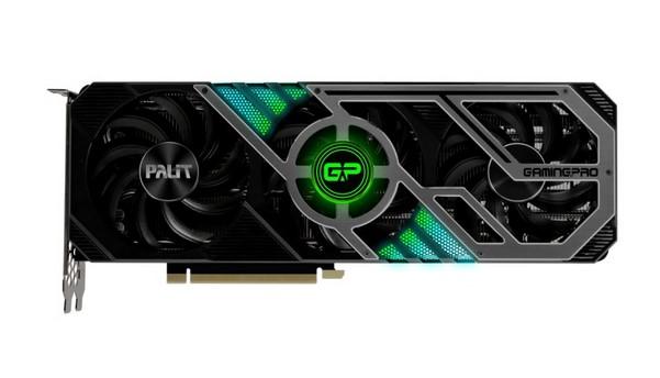 Видео карта Nvidia GeForce RTX 3070, 8GB, Palit GamingPro, PCI-E 4.0, GDDR6, 256-bit, 3xDisplayPort, HDMI