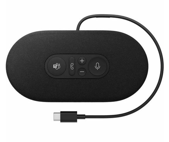 Тонколона Microsoft Modern Speaker Black 8KZ-00004, USB-C, Черен