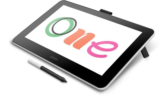 Графичен таблет Wacom One 13 pen display, 13.3" Full HD 1920 х 1080, Черен