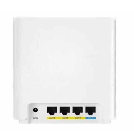 Мрежови комплект Asus ZenWiFi XD6 Dual-Band AiMesh WiFi 6 System (2 pack), 5400Mbs, 2.4GHz (574 Mbps)/ 5.0 GHz (4804 Mbps), 3x LAN 10/100/1000, 1x WAN 10/100/1000, 6 вътрешни антени