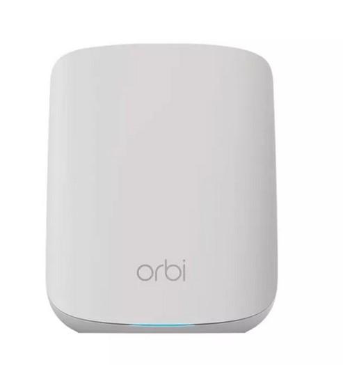 Рутер Netgear Orbi RBR350 Dual-Band Mesh WiFi6 AX1800, 1800Mbps, 2.4GHz (600Mbps), 5GHz (1200Mbps), Wi-Fi AX, 3x 10/100/1000Mbps LAN, 1x 10/100/1000Mbps WAN, 2 вътрешни антени