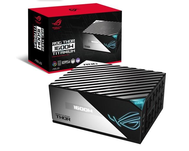 Захранване ASUS ROG THOR 1600W Titanium2, Power Control ROG heatsinks PCIe Gen 5.0, 90YE00K0-B0NA00