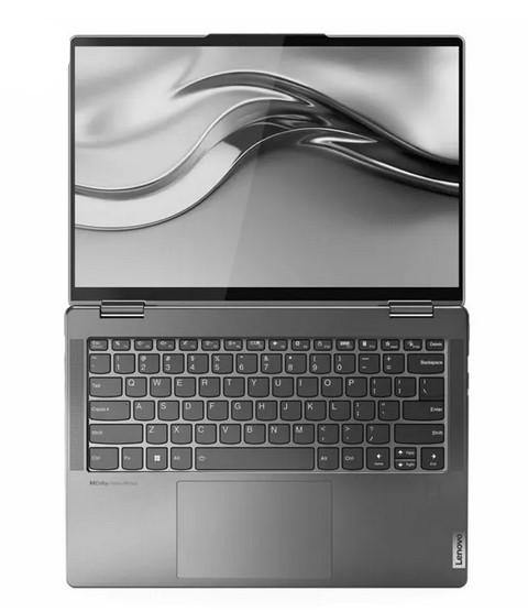 Лаптоп Lenovo Yoga Slim 7 Pro 14IAP7, (12-ядрен) Alder Lake Intel Core i5-1240P 3.3/4.4 GHz, 14" (35.56 cm) 2.8K IPS Anti-Glare 90Hz Display, (Thunderbolt 4), 16GB DDR5, 512GB SSD, Grey , Windows 11 Home, 82SV000MBM