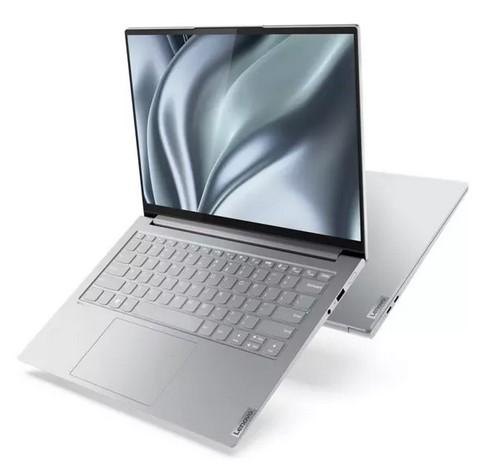 Лаптоп Lenovo Yoga Slim 7 Pro 14IAP7, (12-ядрен) Alder Lake Intel Core i5-1240P 3.3/4.4 GHz, 14" (35.56 cm) 2.8K IPS Anti-glare 90Hz 100% sRGB Display, (Thunderbolt 4), 16GB DDR5, 512GB SSD, Gray, Windows 11 Home, 82SV000PBM