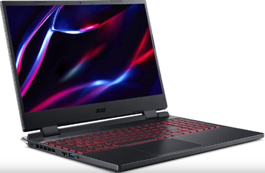 Лаптоп Acer Aspire Nitro 5 AN515-46-R2Z, 15.6'' (39.62 cm), Full HD, (6-ядрен) AMD Ryzen 5 6600H (3.3/4.5GHz, 16M), NVIDIA RTX 3050 4GB GDDR6, 16GB DDR5 4800MHz, 512GB SSD, Free DOS