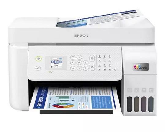Мастилоструйно многофункционално устройство Epson L5296 MFP, цветен, 5760 x 1440 dpi, 33 стр/мин, ADF, USB, Wi-Fi, LAN, A4