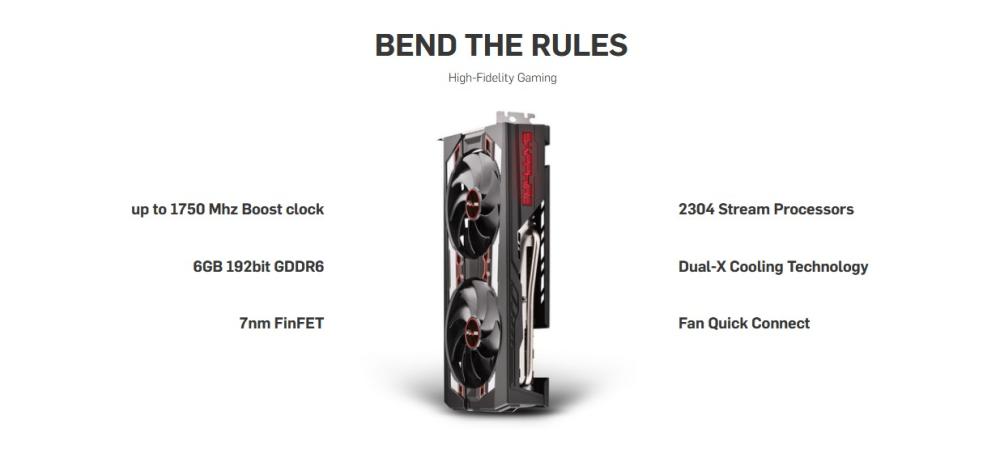 Видео карта SAPPHIRE PULSE RADEON RX 5600 XT 6G GDDR6, 192-bit, LITE, HDMI, 3xDP