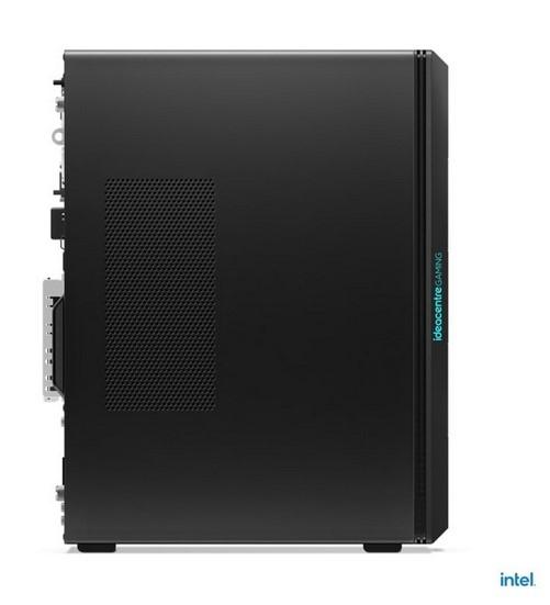 Настолен компютър Lenovo IdeaCentre Gaming 5, (12-ядрен) Alder Lake Intel Core i7-12700F 2.1/4.8GHz, NVIDIA GeForce RTX 3060 12GB, 16GB DDR4, 512GB SSD M.2, 1TB HDD, 1x USB 3.2 Gen 2, FreeDOS