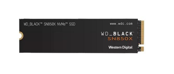 Western Digital Black 1TB SN850X, PCIe Gen4 x4 M.2 (2280), Without Heatsink, WDS100T2X0E