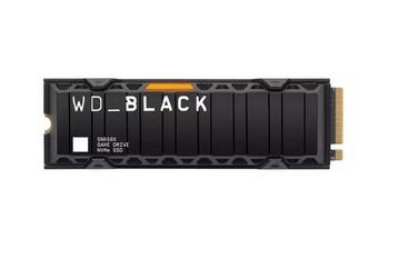 Western Digital Black 1TB SN850X, PCIe Gen4 x4 M.2 (2280), With Heatsink , WDS100T2XHE