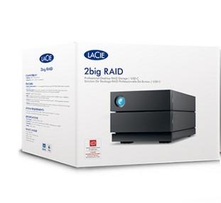 LACIE 2 x 4TB RAID, 8TB 3.5inch hot swappable IronWolf Pro drives 7.2rpm, Няма кабел за данни, USB-C, STHJ8000800