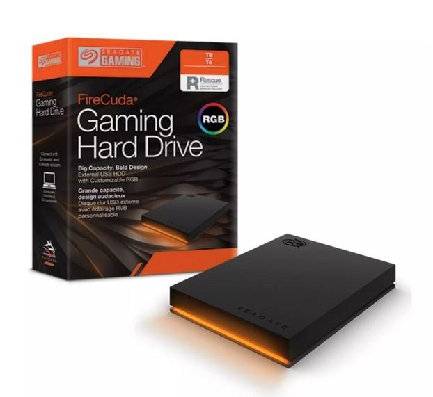 Външен диск SEAGATE FireCuda Gaming Hard Drive 1TB USB 3.0, RTL, STKL1000400